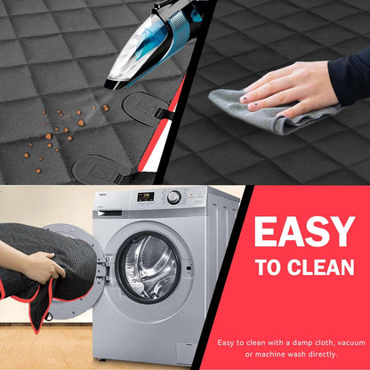 Tantivybo X-Large Dog Car Seat Cover - 100% Waterproof Back Seat Covers for Dogs, Suvs, Red (60''W X 64''L)