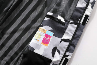 OTU Men'S Lightweight Waterproof Hooded Rain Jacket Outdoor Raincoat Shell Jacket for Hiking Travel